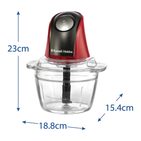 Подрібнювач RUSSELL HOBBS 27130-56 Desire Mini Chopper Изображение