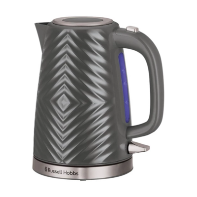 Russell hobbs електрочайник 26382-70 groove, сірий (E-26382-70) Изображение