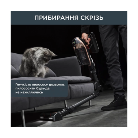 Аккумуляторний пілосос Rowenta X-Force Flex 15.60 AQUA RH99G1WO Изображение