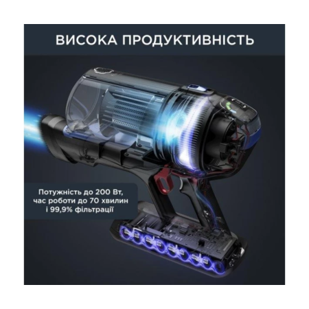 Аккумуляторний пілосос Rowenta X-Force Flex 14.60 Auto Aqua RH99C0WO Изображение