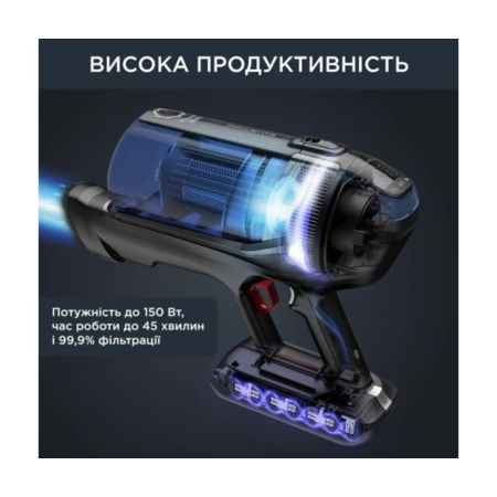 Аккумуляторний пілосос Rowenta X-Force Flex 12.60 Auto Aqua RH98C0WO Изображение