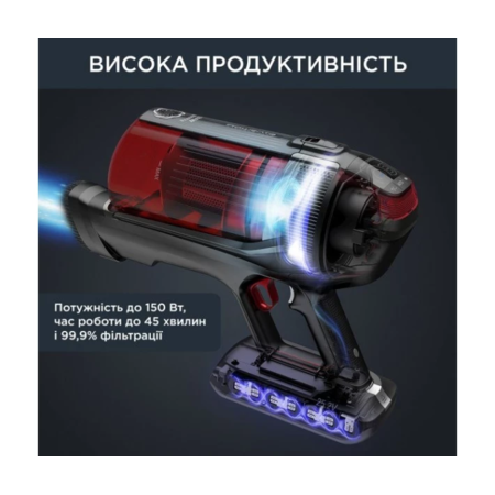Аккумуляторний пілосос Rowenta X-Force Flex 12.60 Auto Animal RH98A9WO Изображение