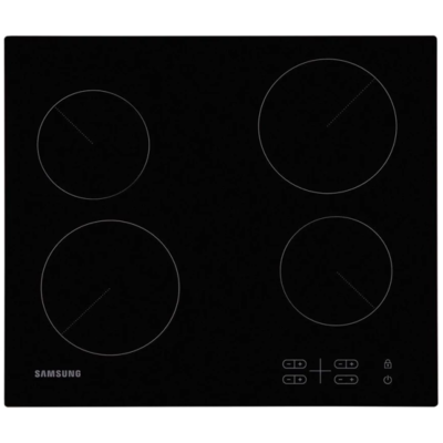 Варильна поверхня електрична Samsung NZ64T3506AK/WT Зображення