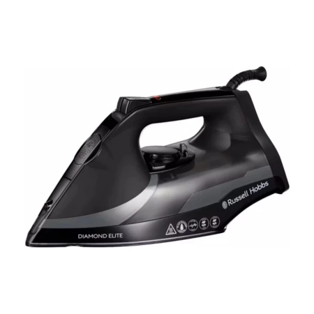 Утюг Russell Hobbs 27000-56 Diamond Elite Iron ( сірий із чорним ) Изображение