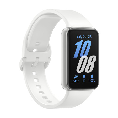 Фітнес-браслет Samsung Galaxy Fit3 Silver (SM-R390NZSASEK) Изображение