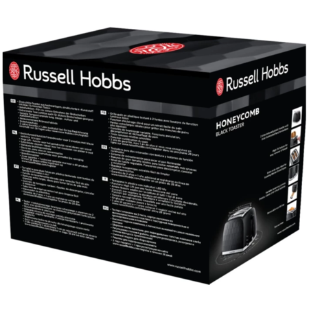 Тостер Russell Hobbs 26061-56 Honeycomb Black Изображение