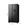 Холодильник Hisense RS711N4WFE Изображение
