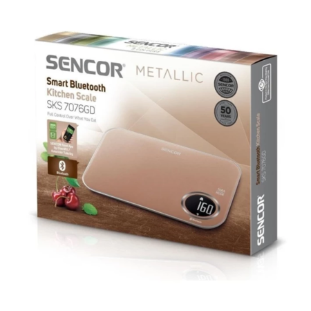 Ваги кухонні Sencor SKS7076GD Изображение