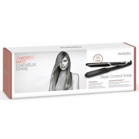 Праска (випрямляч) для волосся Babyliss ST397E Чорний Изображение