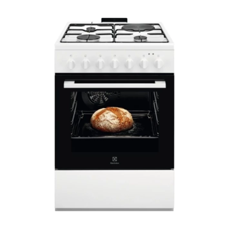 Плита комбінована Electrolux LKM624022W Изображение