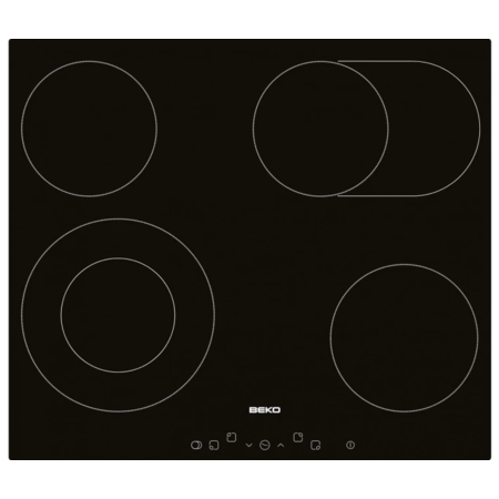 Варильна поверхня електрична Beko HIC 64403 T Изображение
