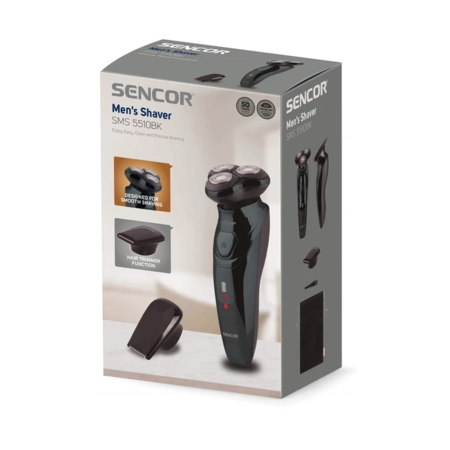 Електробритва Sencor SMS 5510BK Изображение