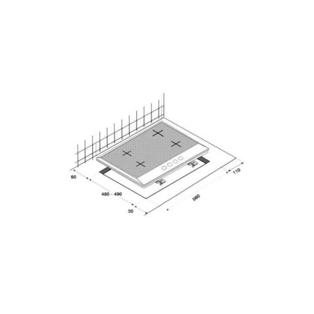 Варильна поверхня Beko HILM64222S (203802-01) Изображение
