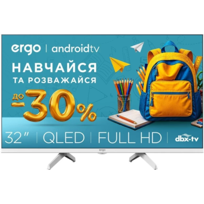 Телевізор ERGO 32JFQ7510 Зображення