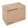 Кухонна витяжка Interline ALTEA BK A 60 PB/GL/A Зображення