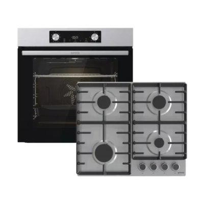 Духова шафа + варильна поверхня Gorenje BO6737E02XK + G642ABX Зображення