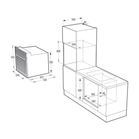Духова шафа Gorenje BO635E1B Зображення