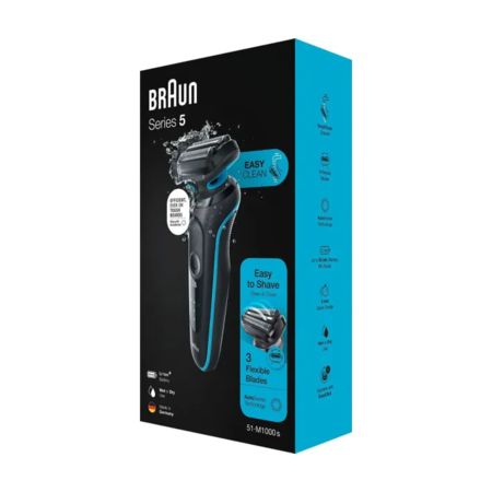 Електробритва Braun Series 5 51-M1000s black/mint Зображення