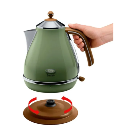 Електрочайник DeLonghi Icona Vintage KBOV 2001.GR [120070] Зображення