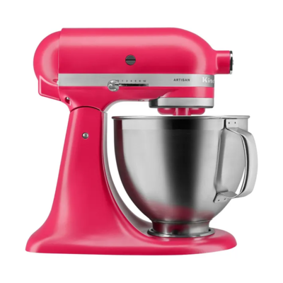 Кухонний комбайн KitchenAid Artisan 4,8 л 5KSM195PSEHI з відкидним блоком, колір гібіскус Изображение