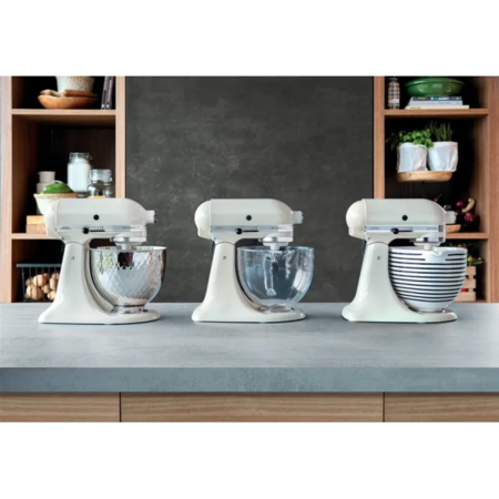 Планетарний міксер KitchenAid Artisan 5KSM175PSEAC з відкидним блоком кремовий Зображення