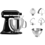 Планетарний міксер KitchenAid Artisan 5KSM175PSEOB з відкидним блоком чорний Зображення