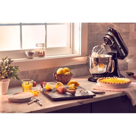 Планетарний міксер KitchenAid Artisan 5KSM175PSEOB з відкидним блоком чорний Зображення