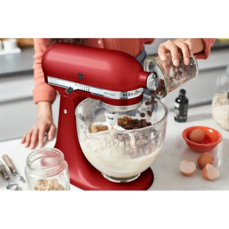 Планетарний міксер KitchenAid Artisan 5KSM175PSEER з відкидним блоком червоний Зображення