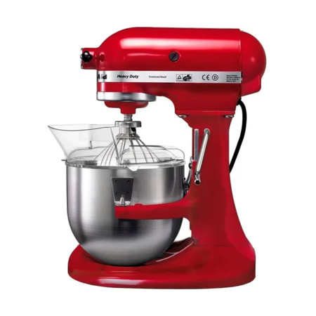 Кухонний комбайн KitchenAid Heavy Duty 4,8 л 5KPM5EER з відкидним блоком червоний Зображення