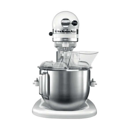 Кухонний комбайн KitchenAid Heavy Duty 4,8 л 5KPM5EWH з відкидним блоком білий Зображення