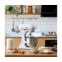 Кухонний комбайн KitchenAid Heavy Duty 4,8 л 5KPM5EWH з відкидним блоком білий Зображення