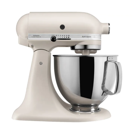 Кухонний комбайн KitchenAid Artisan 4,8 л 5KSM125EMH з відкидним блоком, колір молочний коктейль Зображення