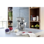 Планетарний міксер KitchenAid Artisan 5KSM125ECU з відкидним блоком сріблястий Зображення