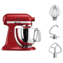 Планетарний міксер KitchenAid Artisan 5KSM125EER з відкидним блоком червоний Зображення