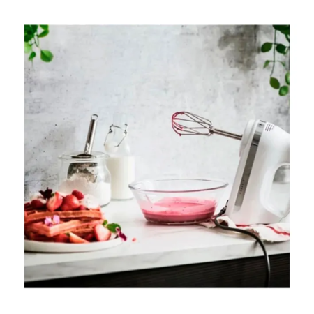 Міксер KitchenAid CLASSIC 5KHM5110EWH ручний 5 швидкостей білий Зображення