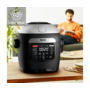 Мультиварка-мультипіч Tefal MY741CF1 Multicook Actifry, 1334Вт, чаша-6л, сенсорне керув., 14 програм, метал/пластик, чорний (ERMY741CF1) Зображення