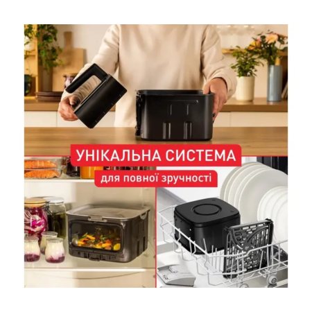 Мультипіч Tefal Easy Fry Smart & Silence XXL EY876DE1 [158659] Зображення