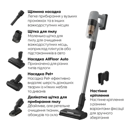 Пилосос акумуляторний Electrolux EP72AB21UG (900402443) Изображение