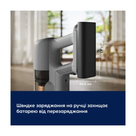 Пилосос акумуляторний Electrolux EP72AB21UG (900402443) Изображение