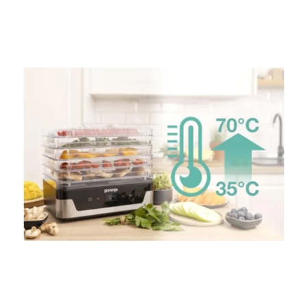Сушаркадля овочів та фруктів Gorenje FDK400DE (953802-01) Зображення