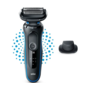 Електробритва Braun Series 5 51-B1200S BLUE Зображення