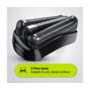 Електробритва BRAUN 300BT Series 3 типу 5408 black/black Зображення