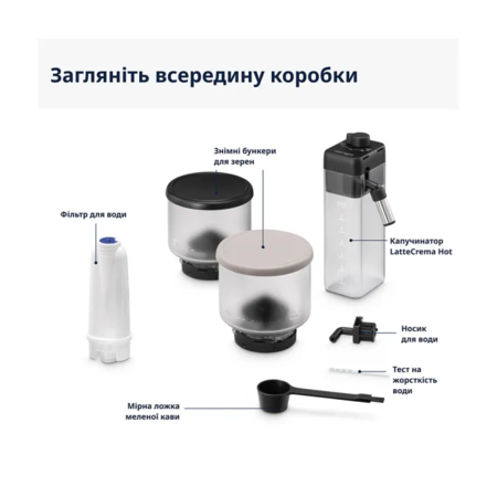 Кавомашина DELONGHI Rivelia EXAM440.55.BG S11 () Зображення