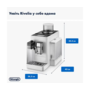 Кавомашина DELONGHI Rivelia EXAM440.55.W Зображення