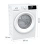 Прально-сушильна машина Gorenje W3D2A854ADS Зображення