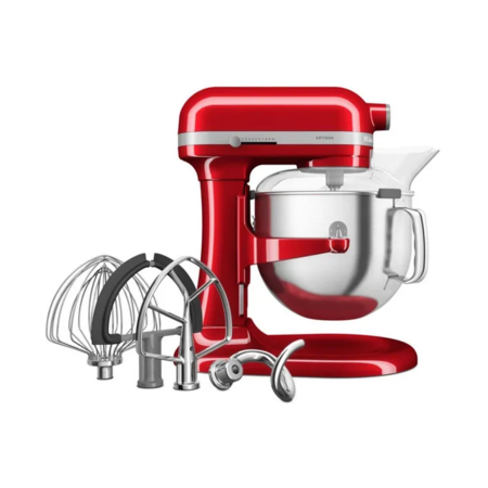 Кухонний комбайн KitchenAid Artisan 6,6 л 5KSM70SHXECA з підйомною чашею, карамельне яблуко Зображення