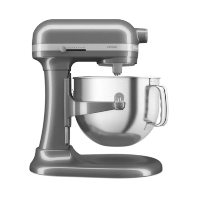 Кухонний комбайн KitchenAid Artisan 6,6 л 5KSM70SHXEMS із підйомною чашею, колір срібний медальйон Зображення