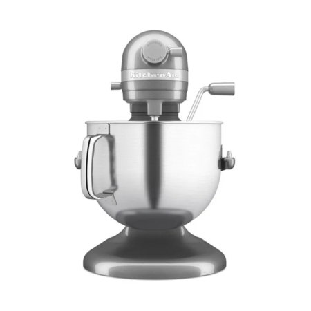 Кухонний комбайн KitchenAid Artisan 6,6 л 5KSM70SHXEMS із підйомною чашею, колір срібний медальйон Зображення