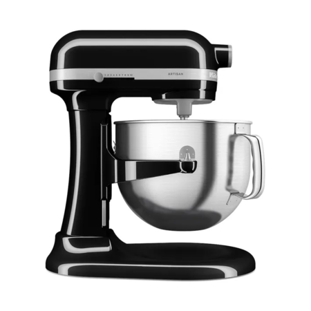 Кухонний комбайн KitchenAid Artisan 6,6 л 5KSM70SHXEOB з підйомною чашею, чорний Зображення