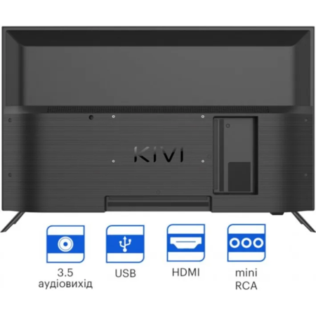Телевізор 32" Kivi 32H550NB 1366x768/60Гц Чорний Зображення